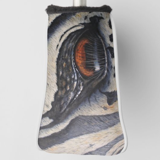 Golf Head Cover Zebra Eye Headcover (Rotieren 90)