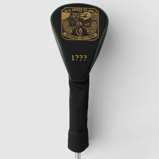 Golf Headcover (Vorderseite)
