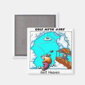 Golf Heaven Magnet (Vorderseite/Rückseite)