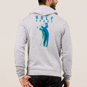 Golf | Herren-Voll-Hoodie Hoodie (Rückseite)