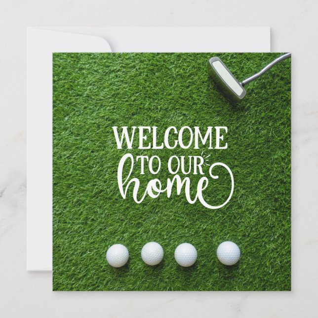Golf Herzlich willkommen bei unserem Zuhause Golfe (Vorderseite)