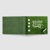 Golf Herzlich willkommen bei unserem Zuhause Golfe Gästebuch (Voll)