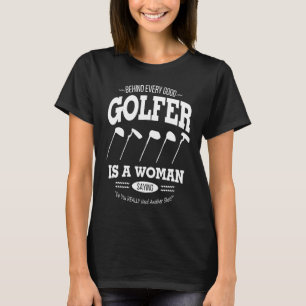 Golf hinter jedem guten Golf T-Shirt