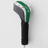 Golf Hintergrund Headcover (angewinkelt)