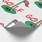 Golf Hole Geschenkpapier (Ecke)