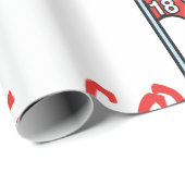 Golf Hole Geschenkpapier (Rolleneckpunkt)