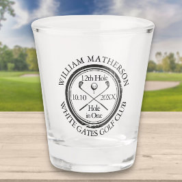 Golf Hole in einem Personalisierten Schnapsglas