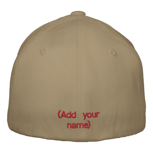 Golf Hole in einer Kappe (Rückseite)