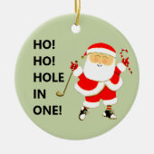 Golf Hole-in-one-Collectible Keramik Ornament (Vorne)