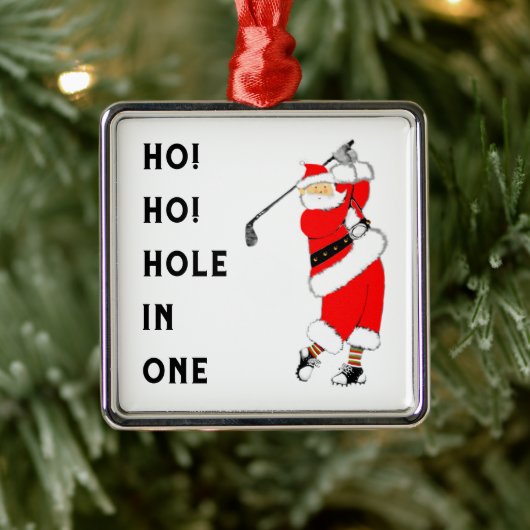 Golf Hole-in-one-Collectible Ornament Aus Metall (Baum)