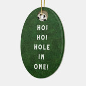 Golf Hole-in-one Sammelbar. Keramik Ornament (Links)