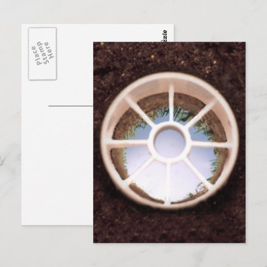 Golf Hole Postkarte (Vorne/Hinten)