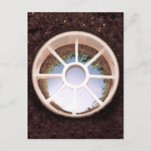 Golf Hole Postkarte (Vorderseite)