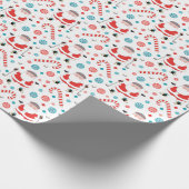 Golf Holiday Geschenk Geschenkpapier (Ecke)