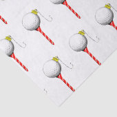 Golf Holiday Geschenkideen Seidenpapier (Detail)