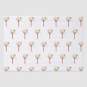 Golf Holiday Geschenkideen Seidenpapier (Vorderseite)