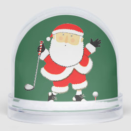 Golf Holiday Gift Snow Globe Schneekugeln