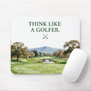 Golf Home-Dekor-Kollektion Premium Mousepad
