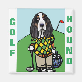 GOLF HOUND MAGNET