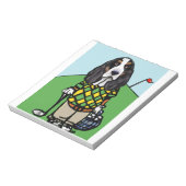 GOLF HOUND NOTIZBLOCK (Rotiert)