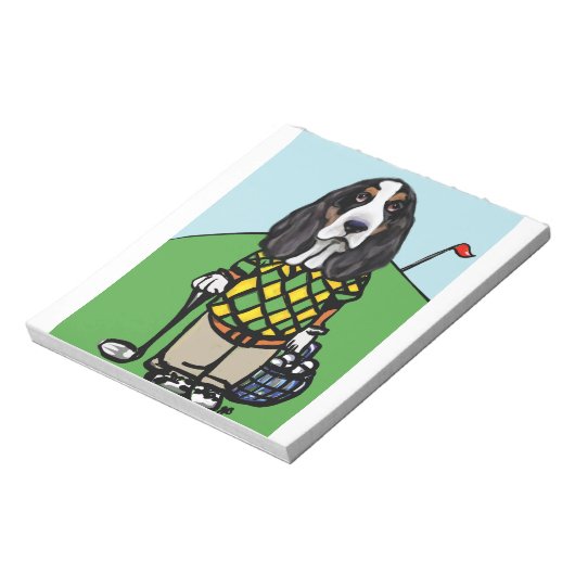 GOLF HOUND NOTIZBLOCK (Rotiert)