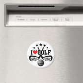 Golf I LIEBE GOLF Magnet (In Situ (Geschirrspüler))