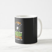 Golf - Ich mag große Putts Kaffeetasse (VorderseiteRechts)