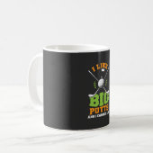 Golf - Ich mag große Putts Kaffeetasse (Vorderseite Links)