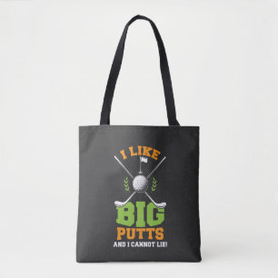 Golf - Ich mag große Putts Tasche
