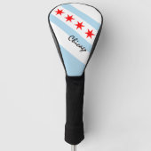 Golf Illinois & Chicago Flag / Golf Clubs Covers Golf Headcover (Vorderseite)