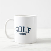 Golf Illinois Il Uni University Style Blue Kaffeetasse (Links)