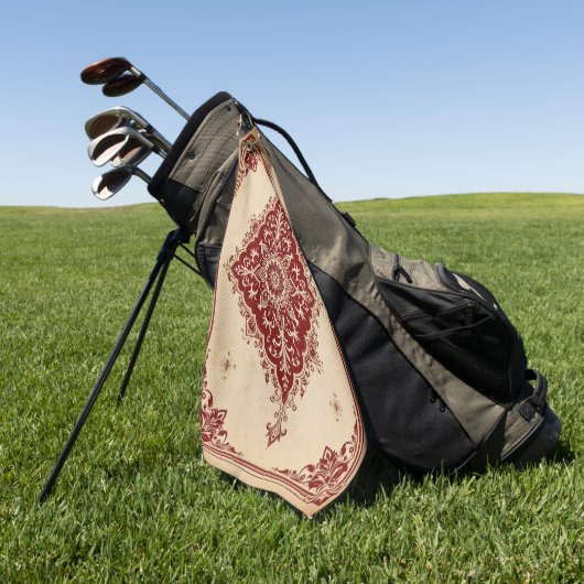Golf im Grand Style Golfhandtuch (Gras)