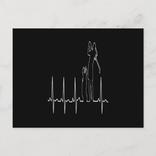 Golf im Herzen Postkarte (Vorderseite)