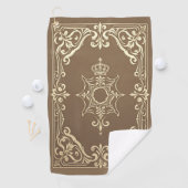 Golf im Stil 2 Golfhandtuch (Insitu)