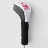 Golf im Stil Funny Golf Cart Headcover (angewinkelt)