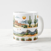 Golf in Arizona Jumbo-Tasse (Vorderseite Rechts)