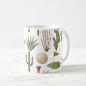 Golf in Arizona Kaffeetasse (VorderseiteRechts)