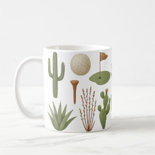 Golf in Arizona  Kaffeetasse