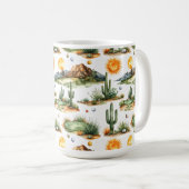 Golf  in Arizona Kaffeetasse (VorderseiteRechts)