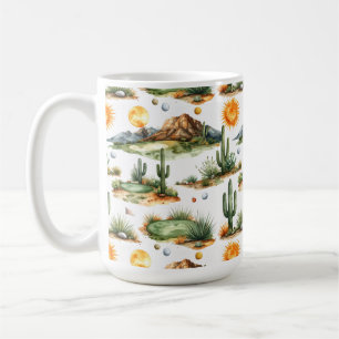 Golf in Arizona Kaffeetasse