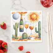 Golf in Arizona  Servietten (Beispiel)