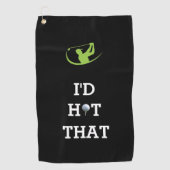 Golf in Comfort mit Personalisierten Handtüchern Golfhandtuch (Vorderseite)