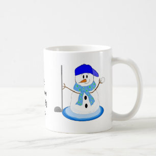 Golf in jeder Jahreszeit Kaffeetasse