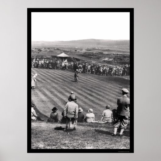 Golf in Schottland 1926 Poster (Vorne)