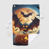 Golf in Spooky Style: Halloween Golf Handtücher (Insitu)