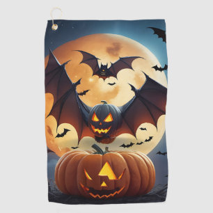 Golf in Spooky Style: Halloween Golf Handtücher
