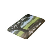 Golf individuell gestalten badematte (Schrägansicht)