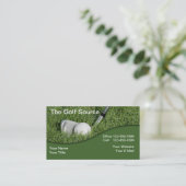 Golf-Industrie-Geschäft Visitenkarte (Stehend Vorderseite)