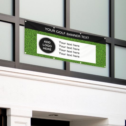 Golf-Industrie-Logo-Fahne im Freien Banner (Äußeres Gebäude)