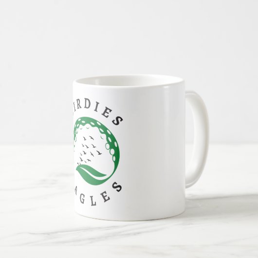 Golf Infusion Birdies Eagles Golf Kaffeetasse (VorderseiteRechts)